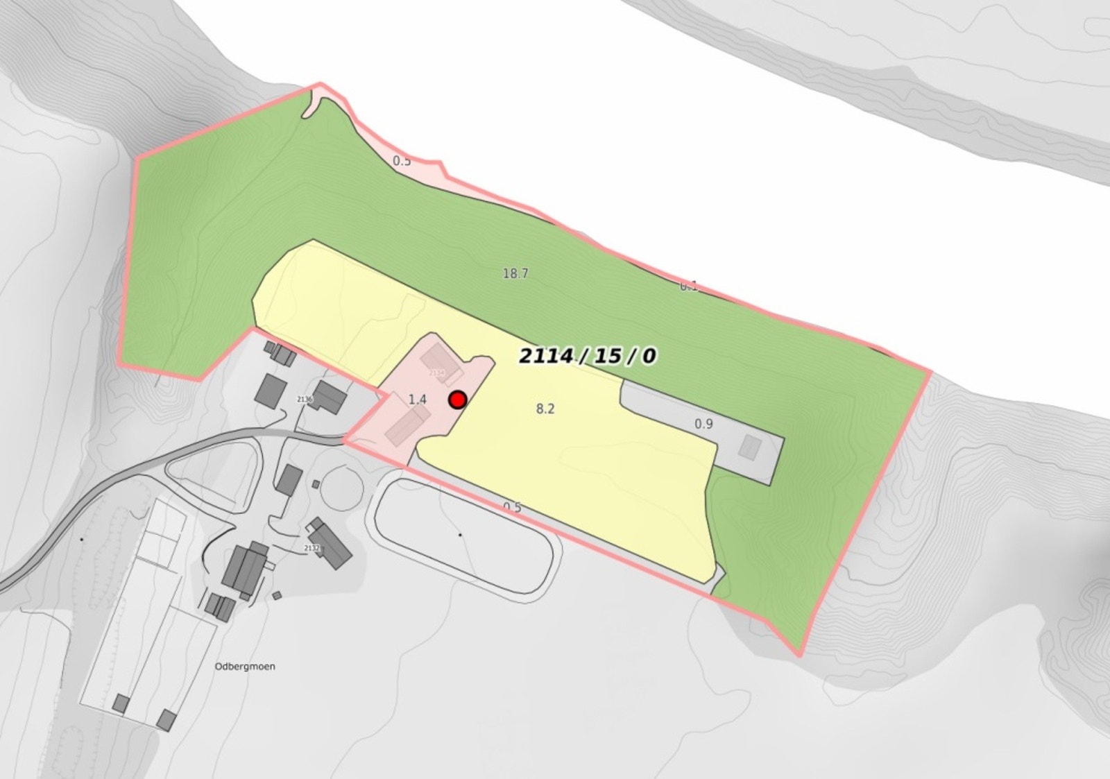 Eiendomskart. Galleribilde