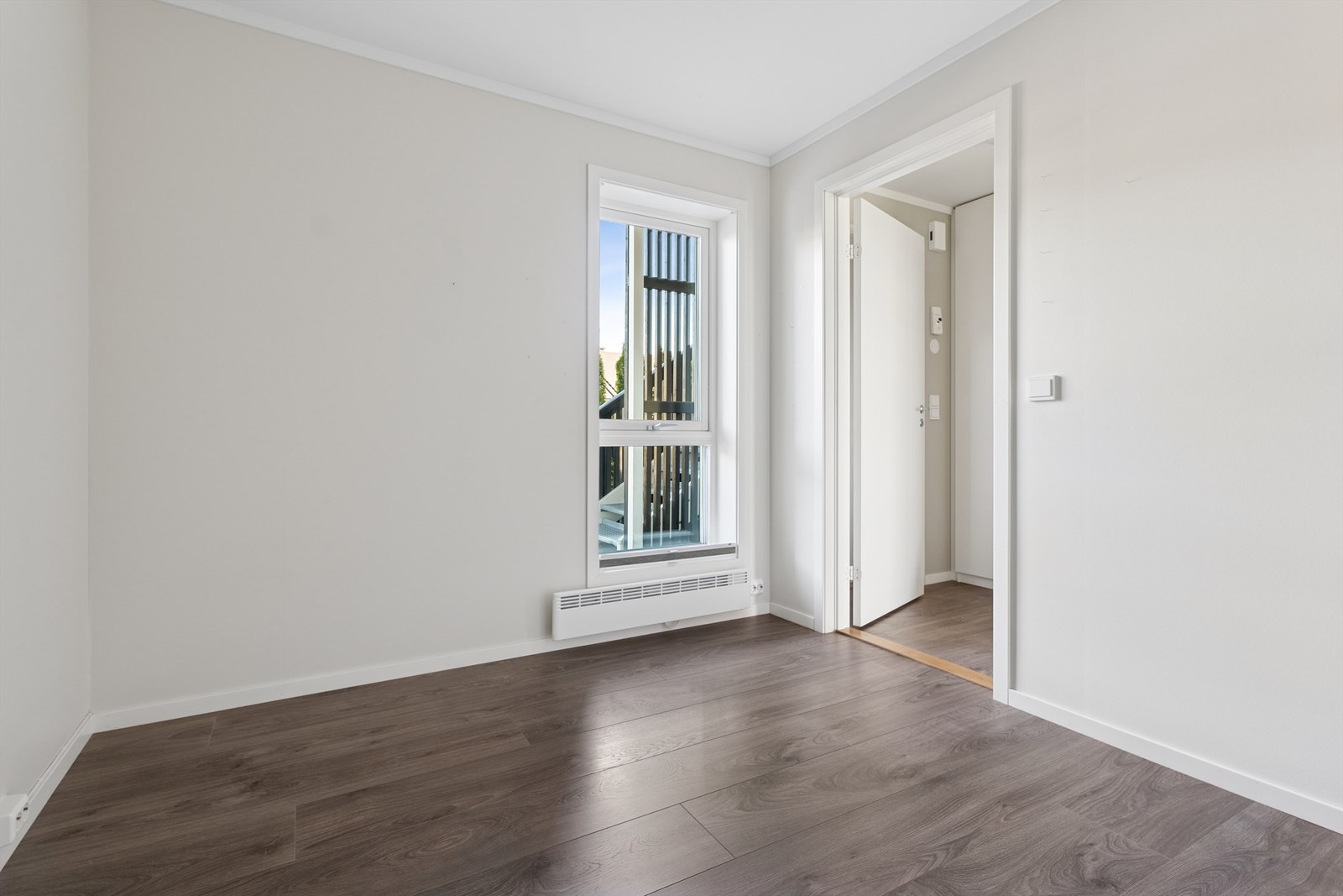 Leiligheten har to soverom, begge med plass til seng og garderobeløsning. Galleribilde