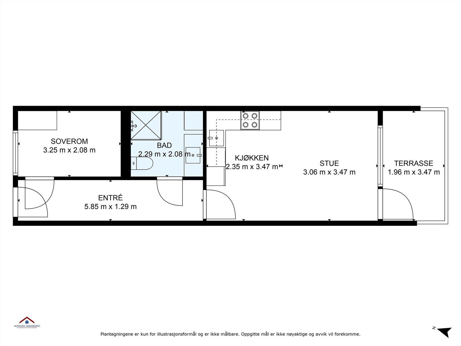 Plantegning Galleribilde