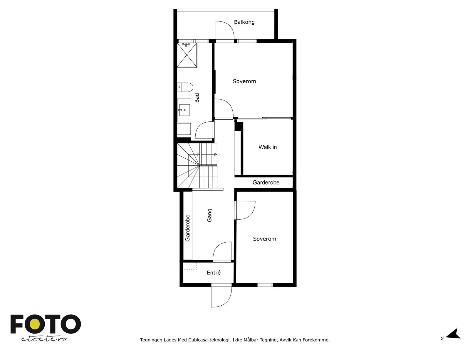 Plantegning 1. etasje Galleribilde