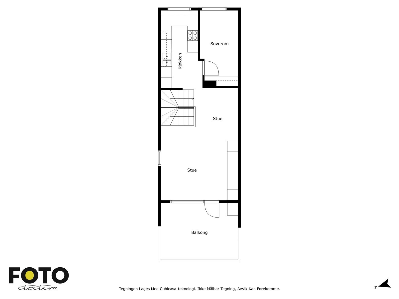Plantegning 2. etasje Galleribilde
