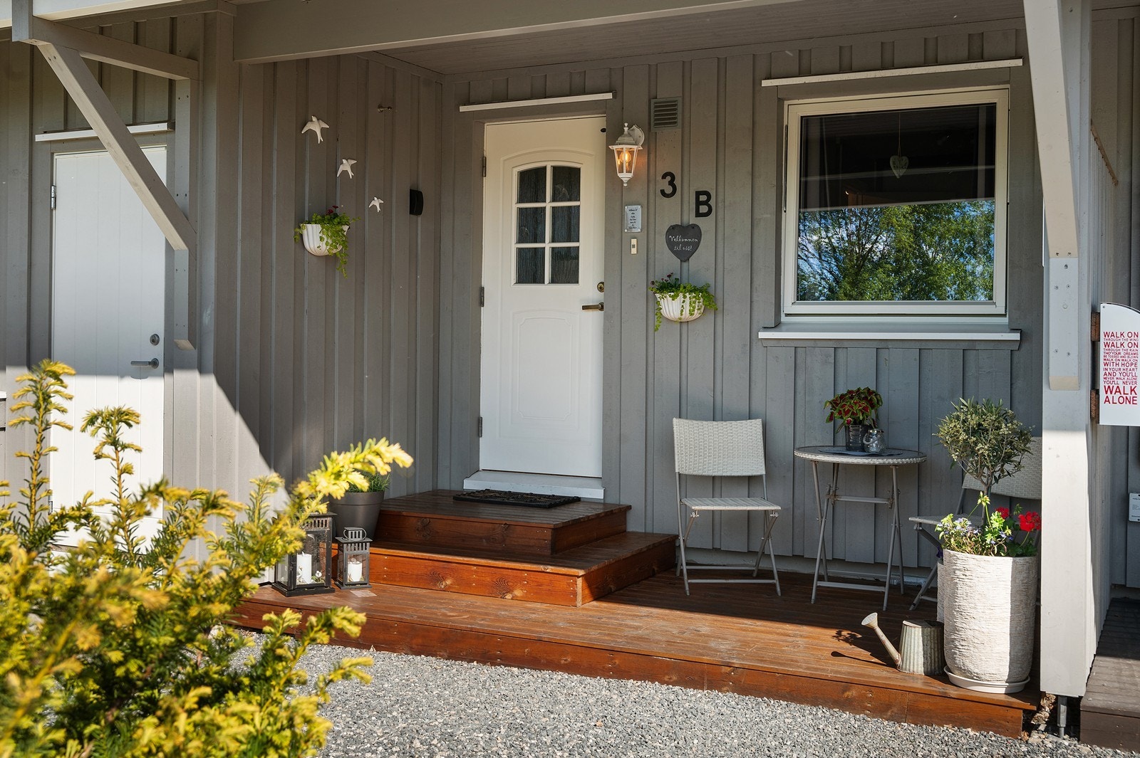 Et rekkehus med det lille ekstra - her er det lett å trives Galleribilde