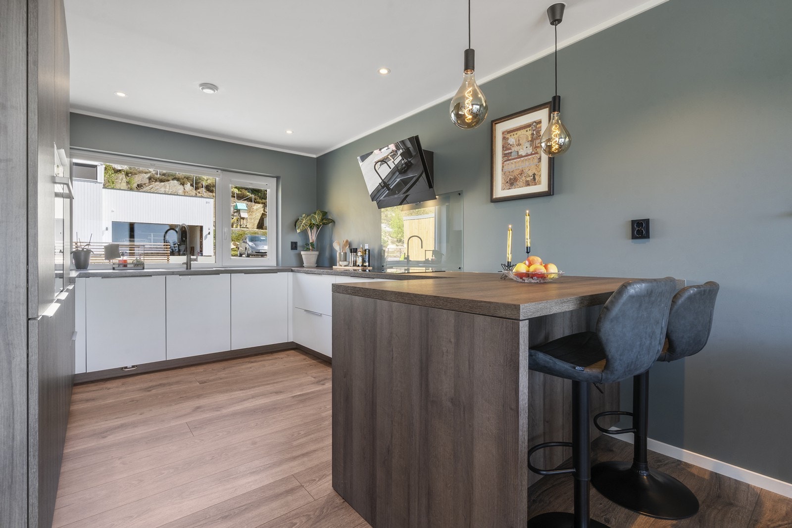 Kjøkken. Galleribilde