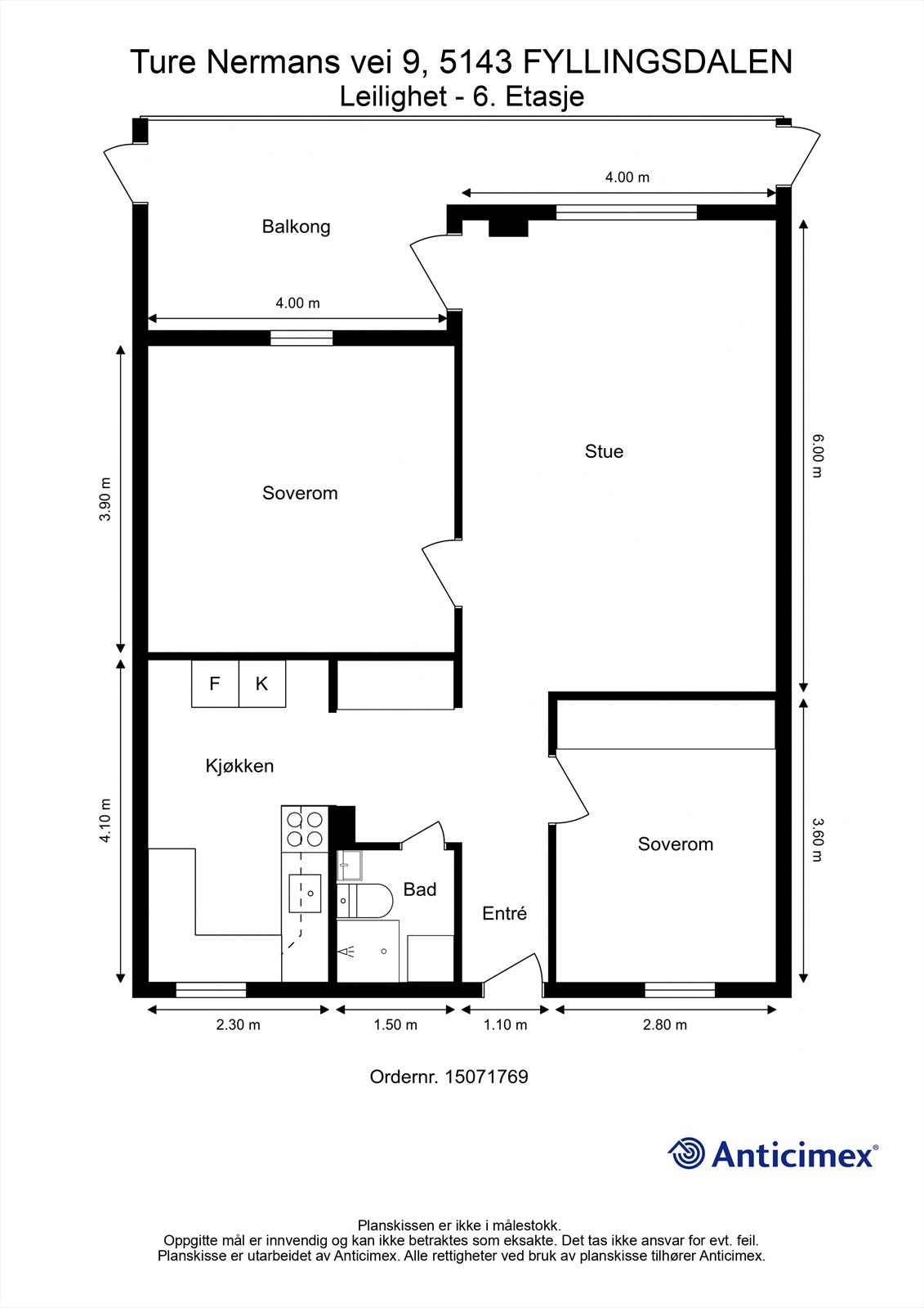 - Plantegning - Galleribilde
