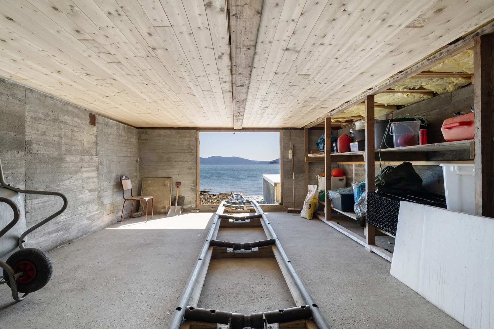 Naustrom med bårslipp Galleribilde