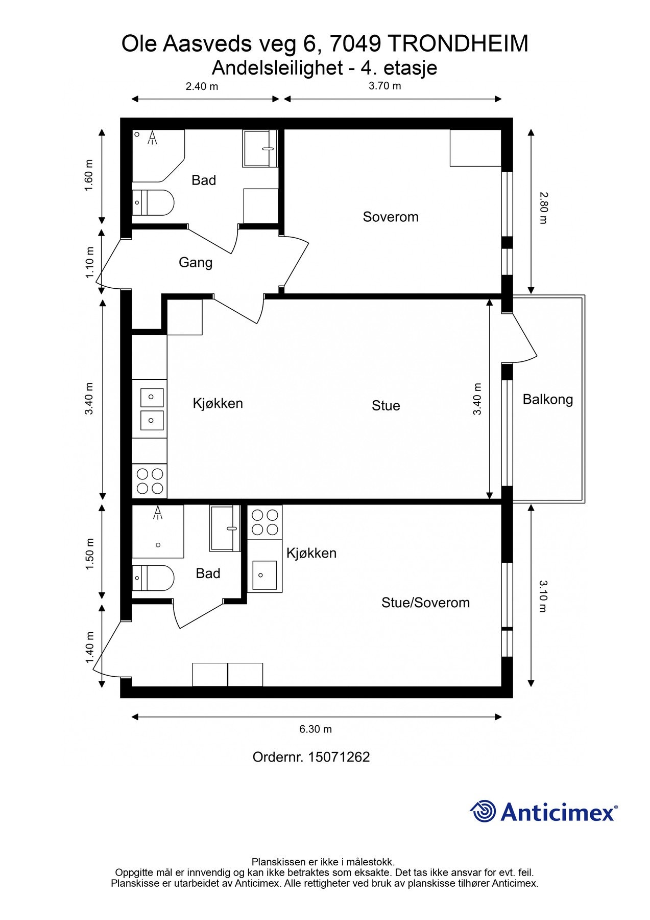 Plantegning. Galleribilde