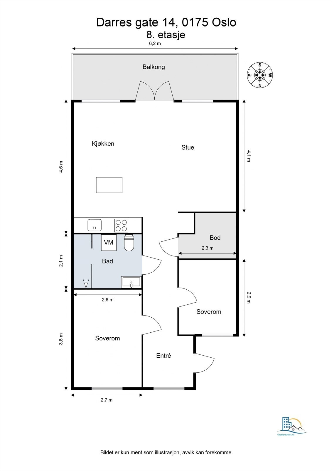 - Plantegning - Galleribilde