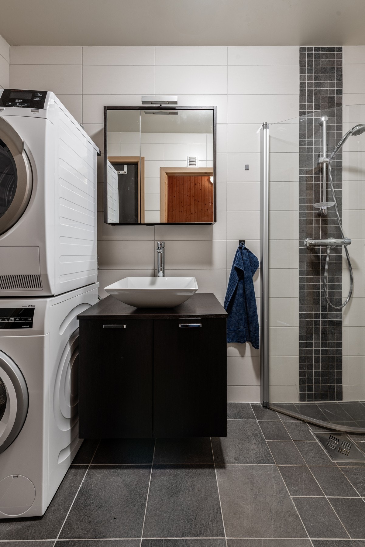 Badet har opplegg for vaskemaskin Galleribilde