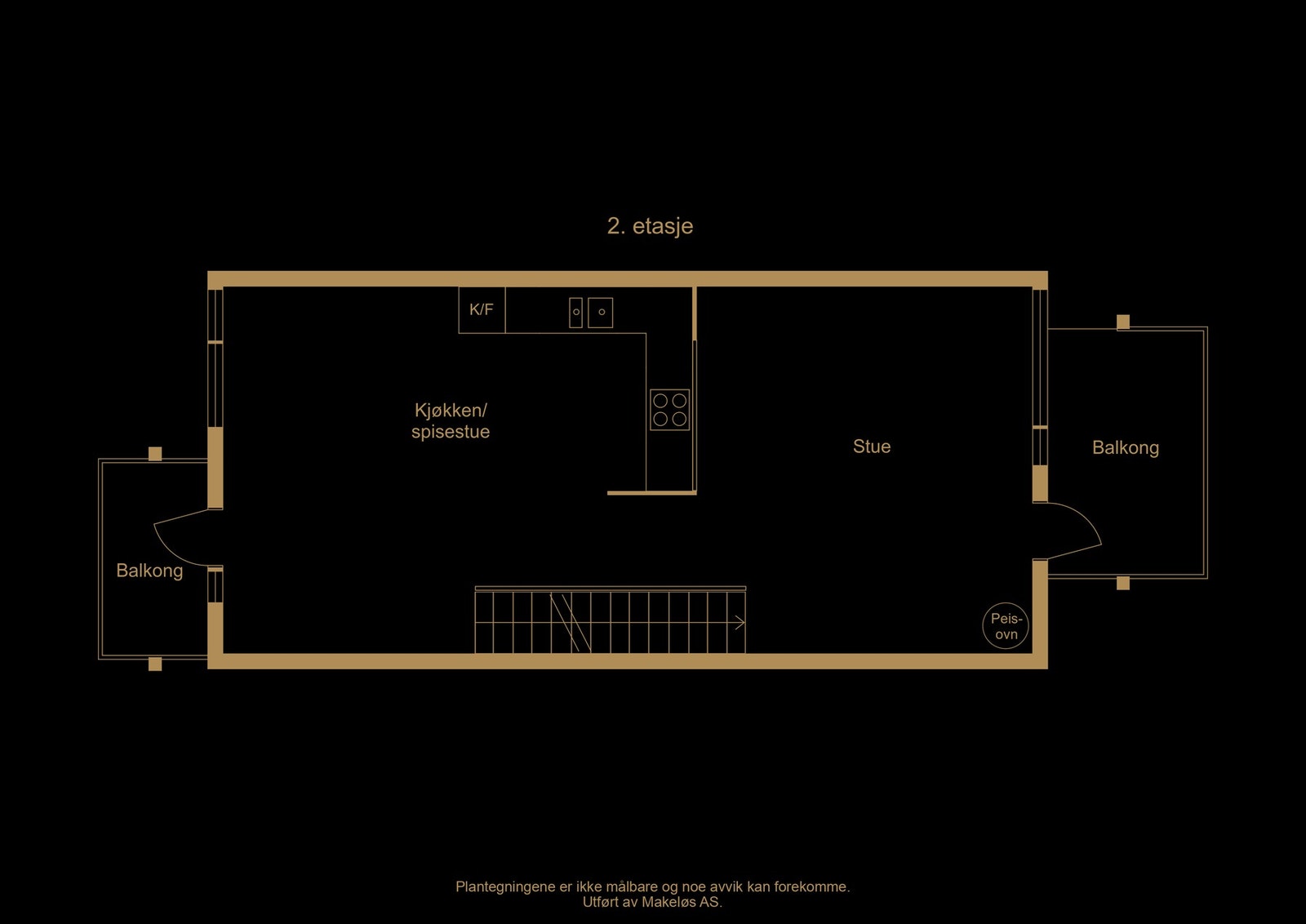 Hovedetasjen - illustrasjon, avvik kan forekomme Galleribilde