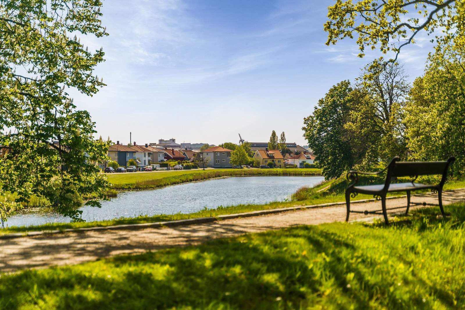 Voldgaten 6 ligger i hjertet av Gamlebyen i Fredrikstad, en av Nord-Europas best bevarte festningsbyer Galleribilde