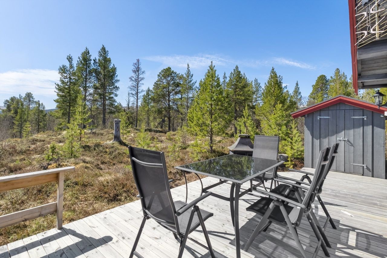 Oppbevaringsbu til hagemøbler og grill m.m. Galleribilde