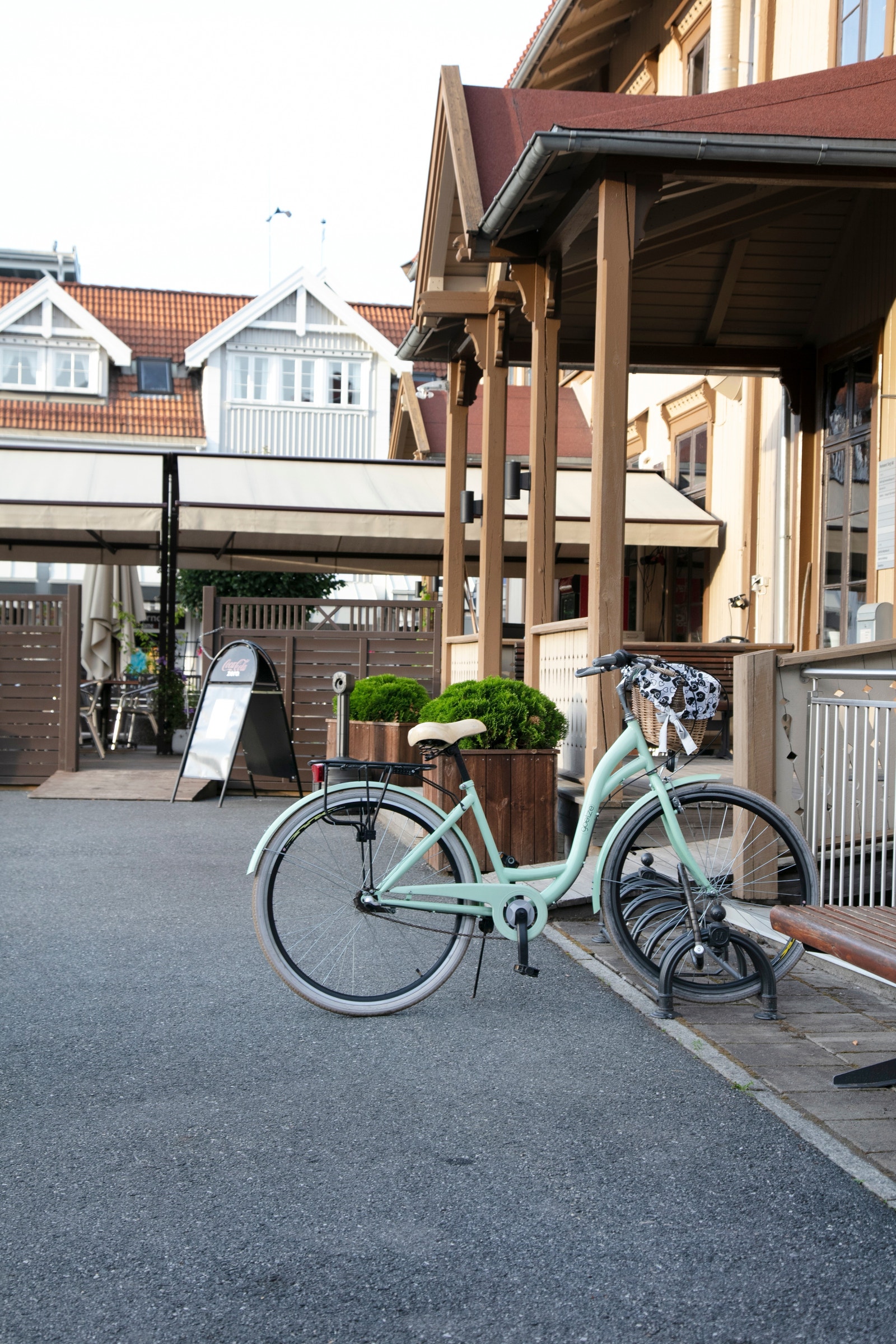 Sykkelparkering Galleribilde