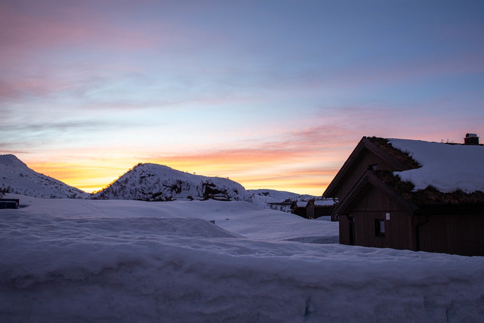 Kveldsstemning Galleribilde