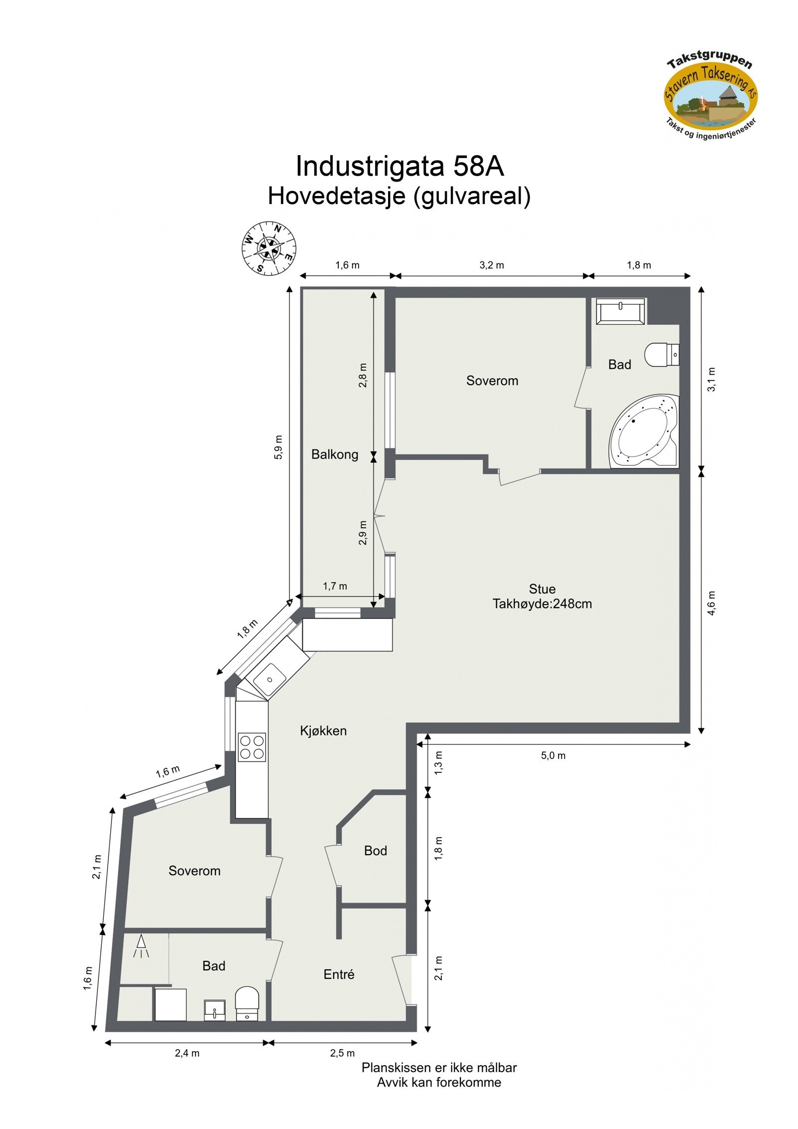 Plantegning. Galleribilde
