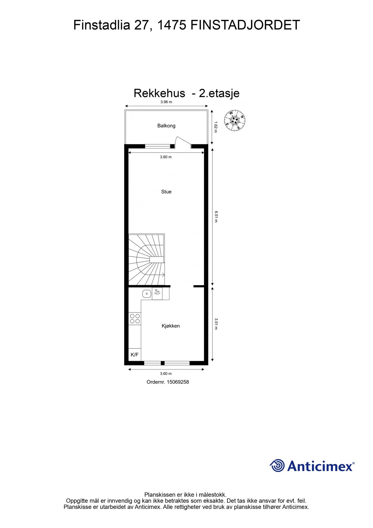 Planskisse 2.etasje. Galleribilde