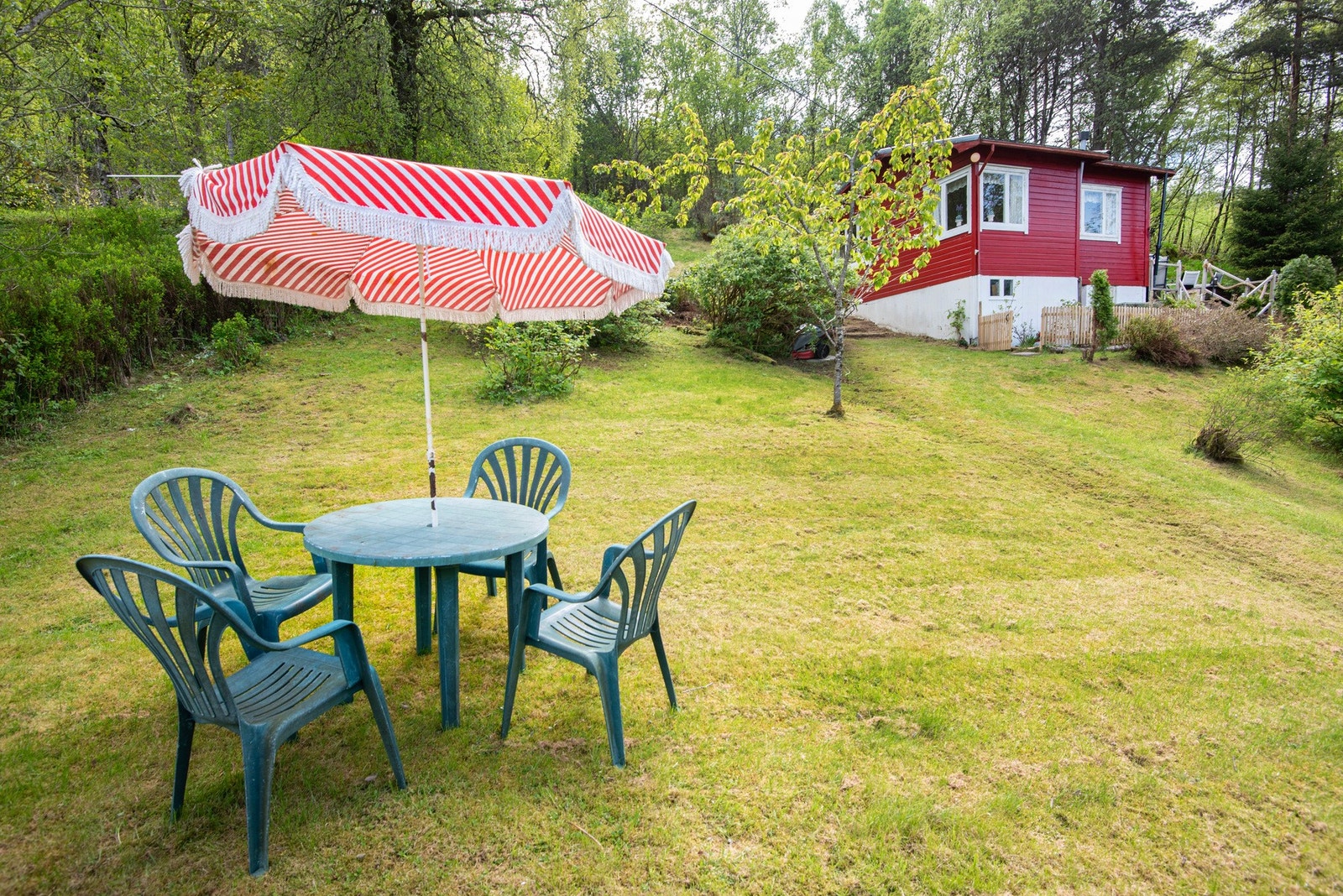 Stor og pent opparbeidet tomt. Galleribilde