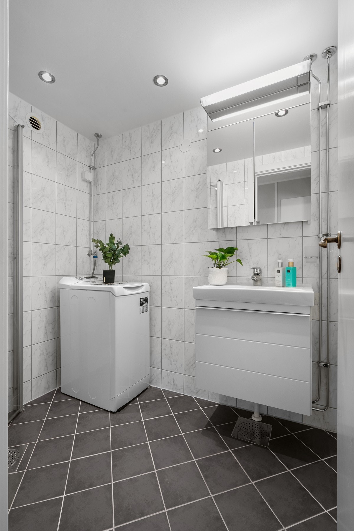 Pent bad tatt av fagfolk i regi av borettslaget i 2008. Galleribilde