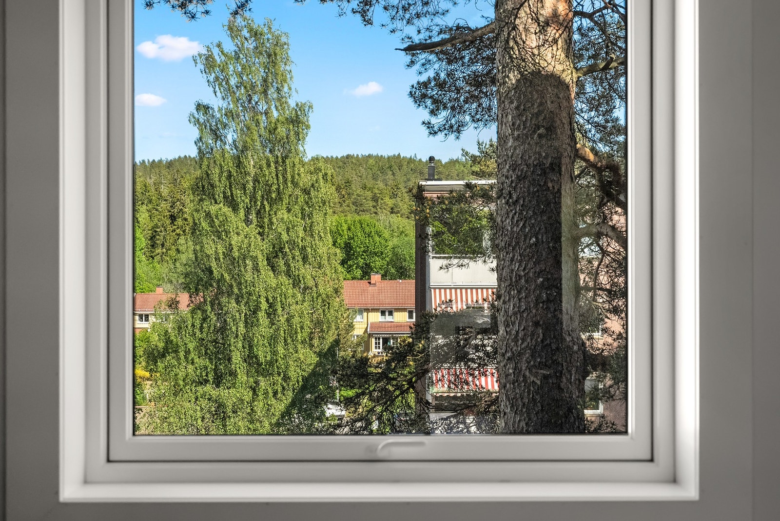 Usjenert ut fra hovedsoverommet. Galleribilde