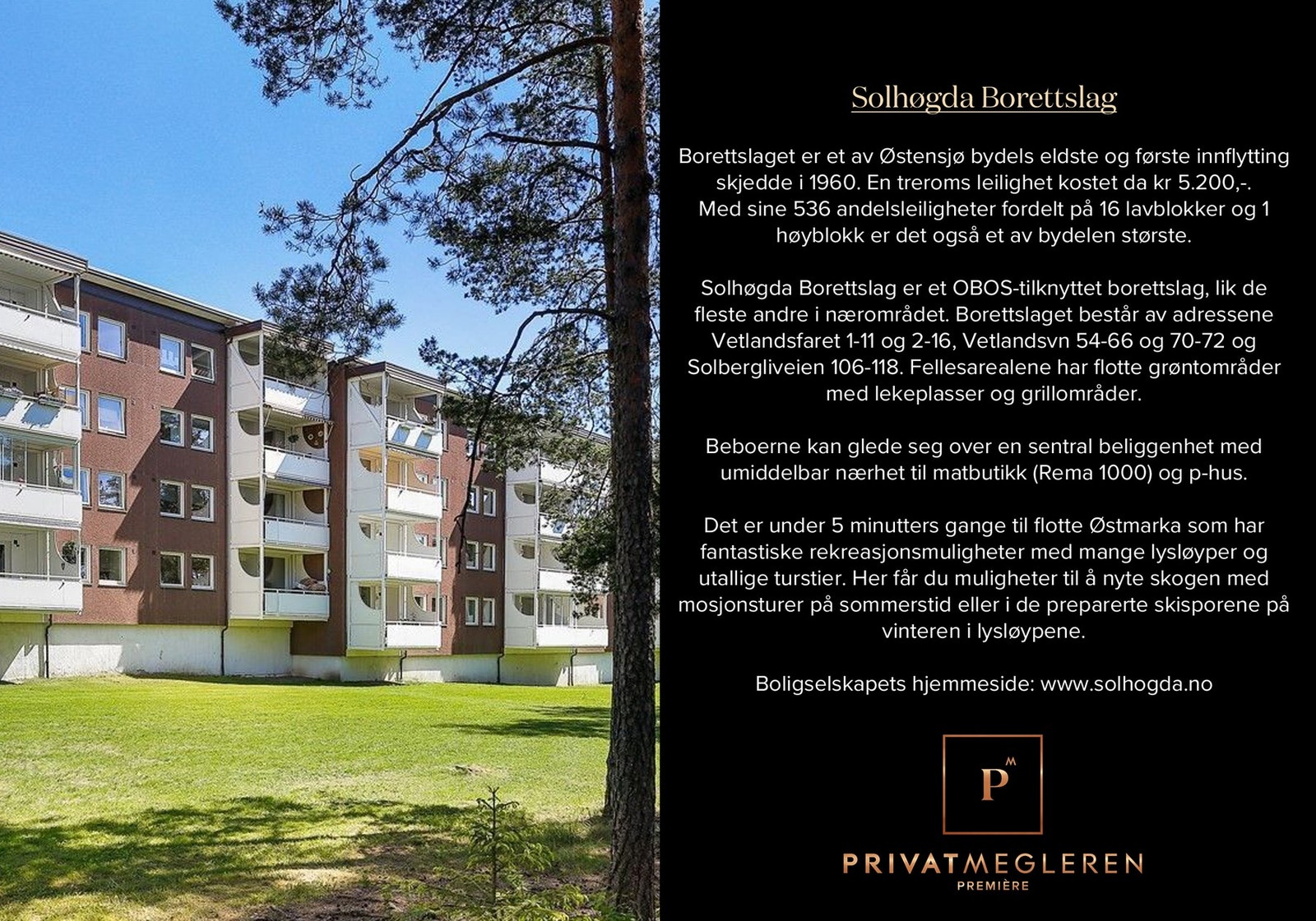Velkommen til Solhøgda borettslag. Galleribilde
