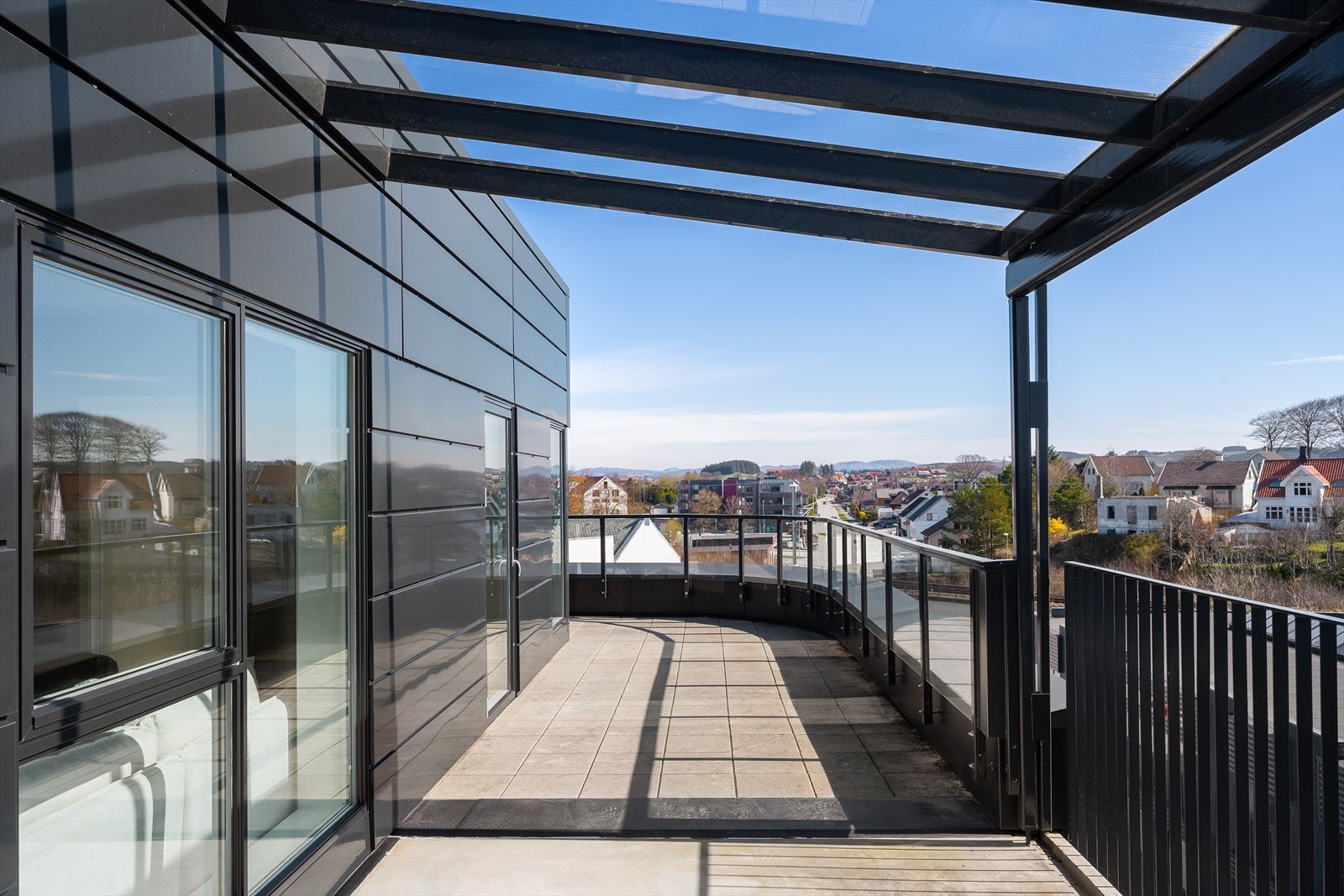 Formidabel utsikt i 180 grader Galleribilde