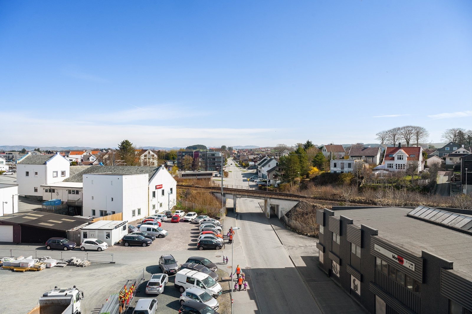 Fra utsikt til soloppgangen Galleribilde