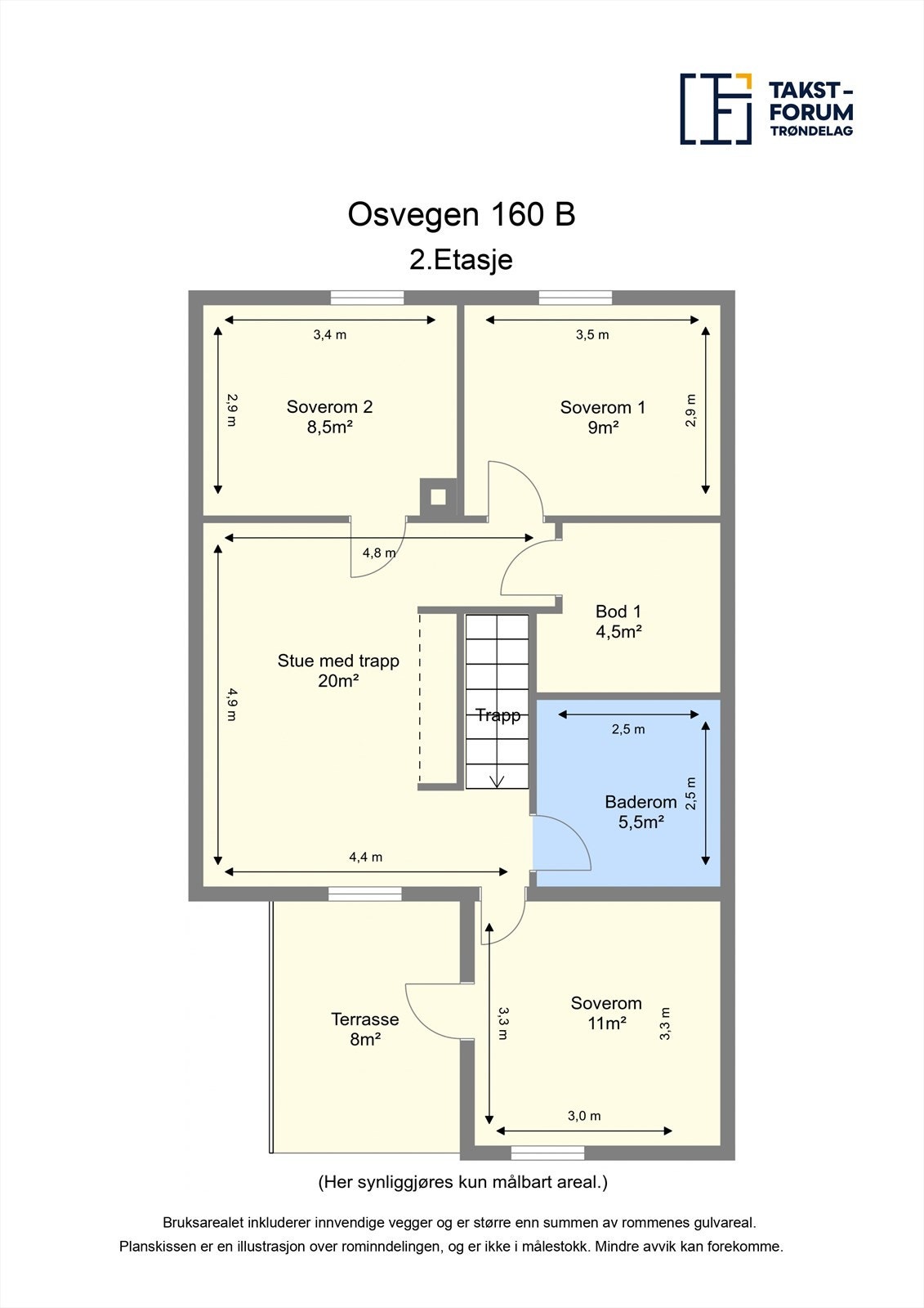 Plantegning -2.etasje Galleribilde