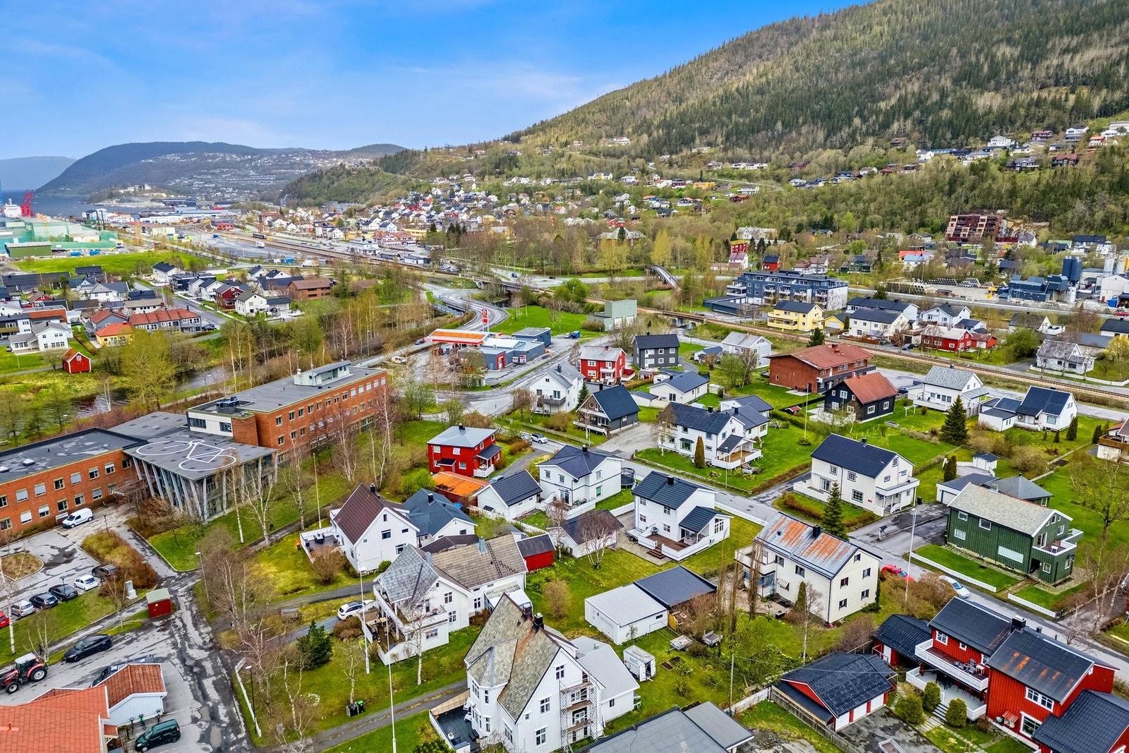 Dronebilde. Galleribilde