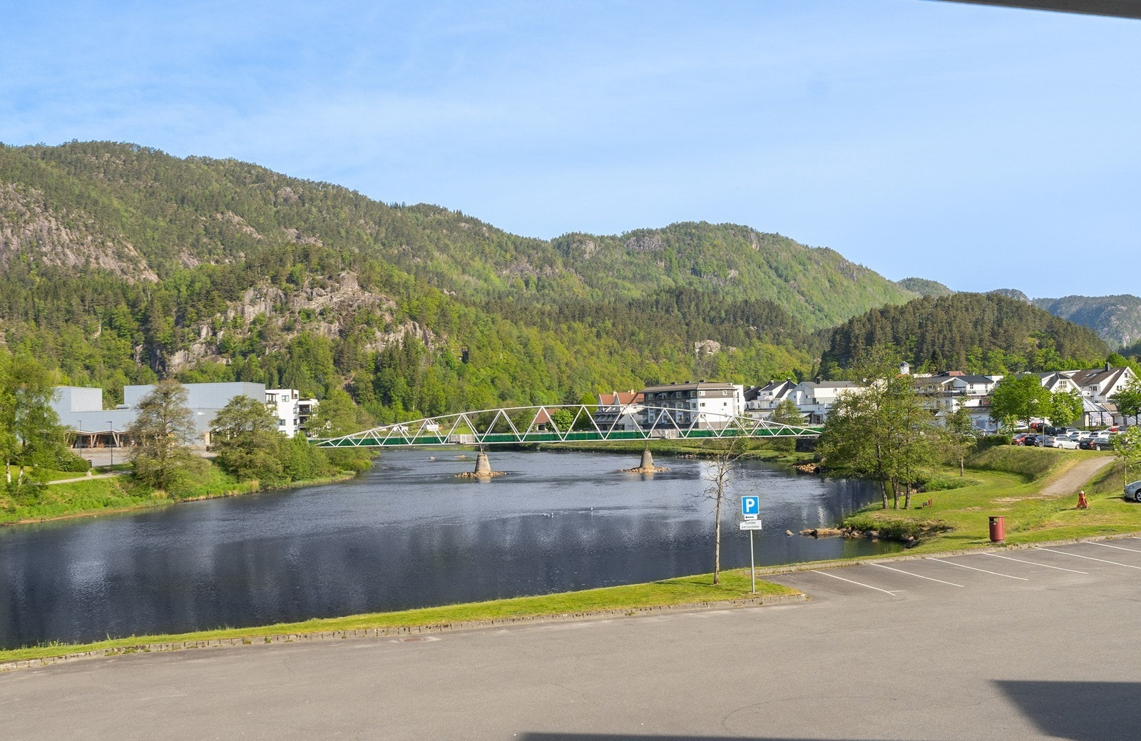 Utsikt og solforhold. Galleribilde