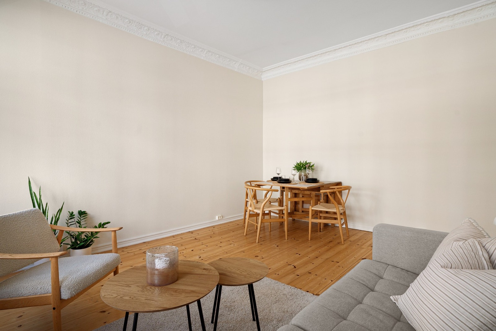 Et rom med flere møbleringsmuligheter. Galleribilde