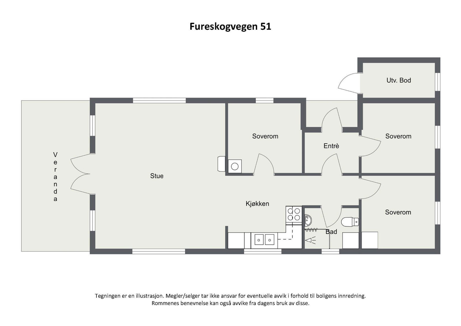 Plantegning 2D Galleribilde