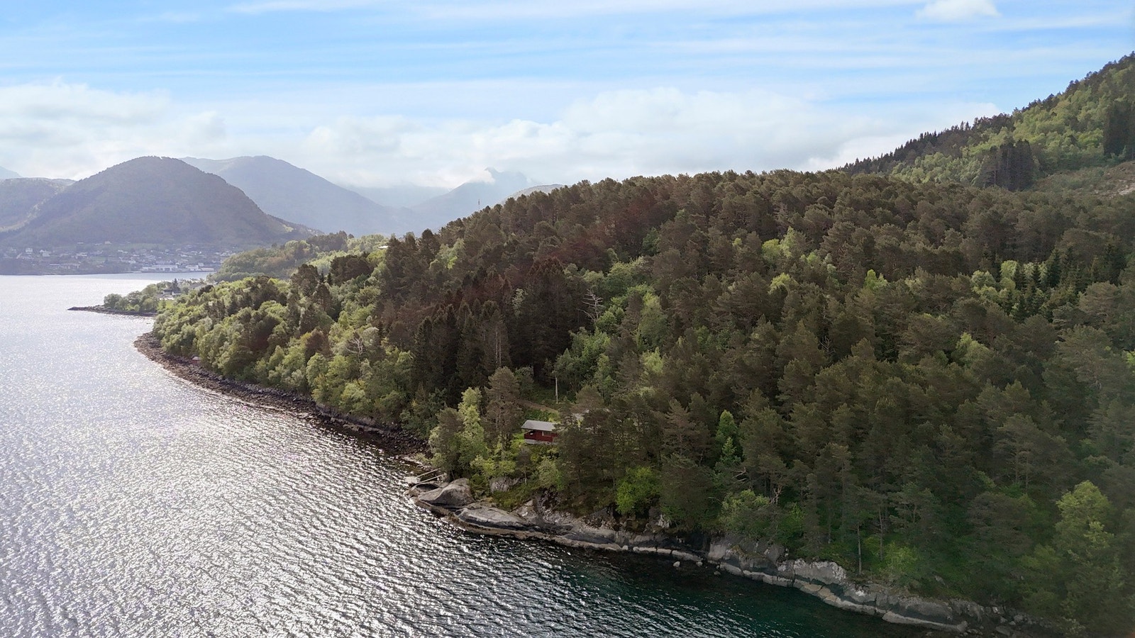 Dronebilde Galleribilde