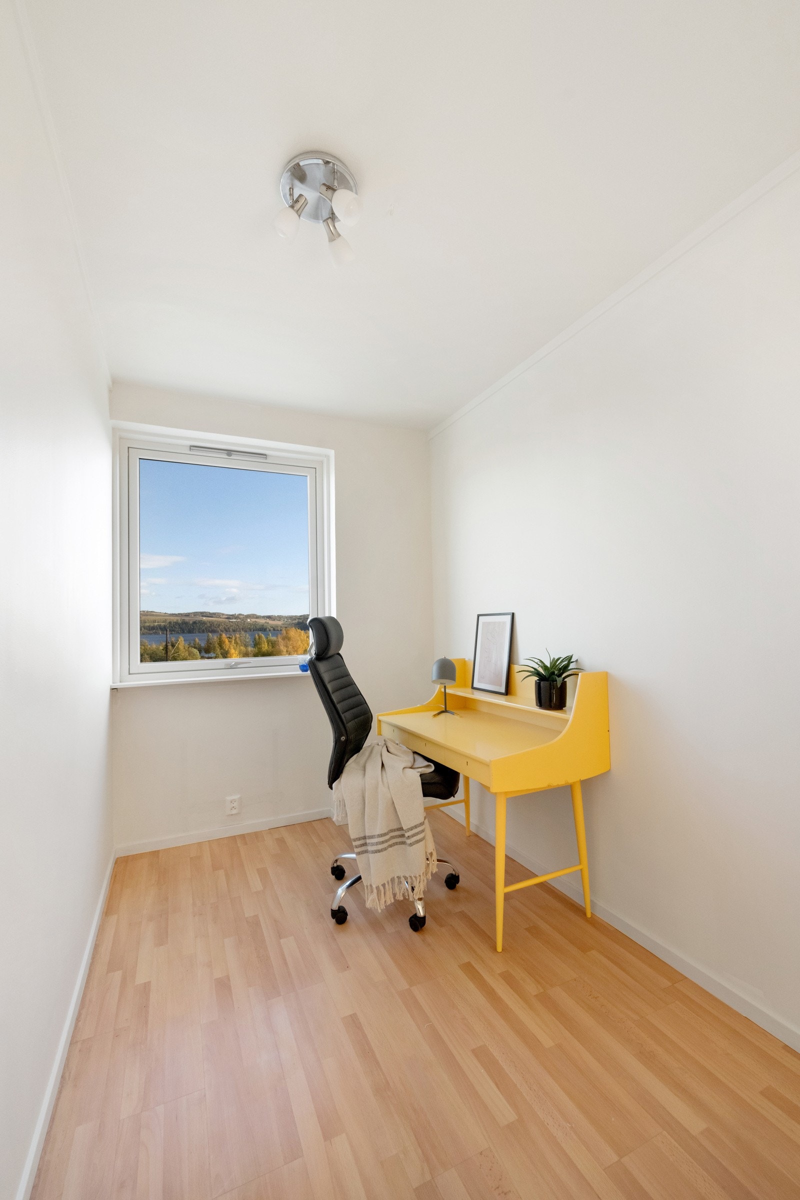 Lyst kontor med flott utsikt til Mjøsa. Galleribilde