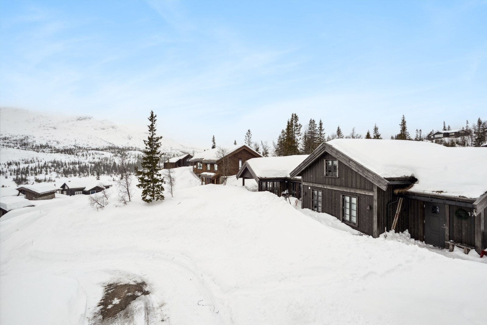 Området kan by på snørike vintere. Galleribilde