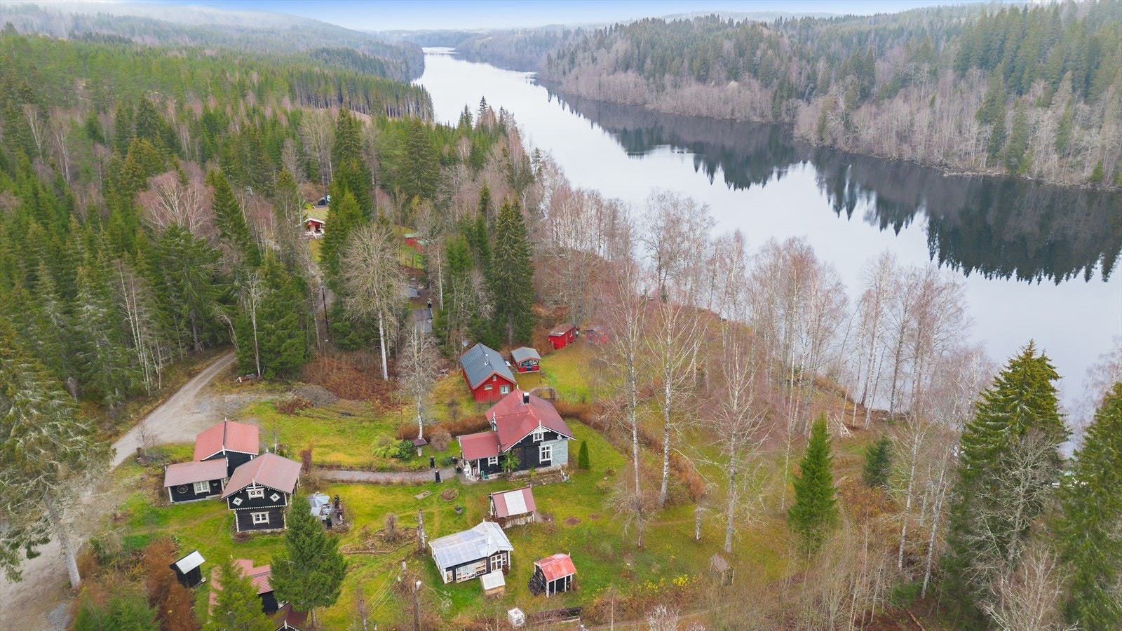 Oversikt over eiendommen. Galleribilde
