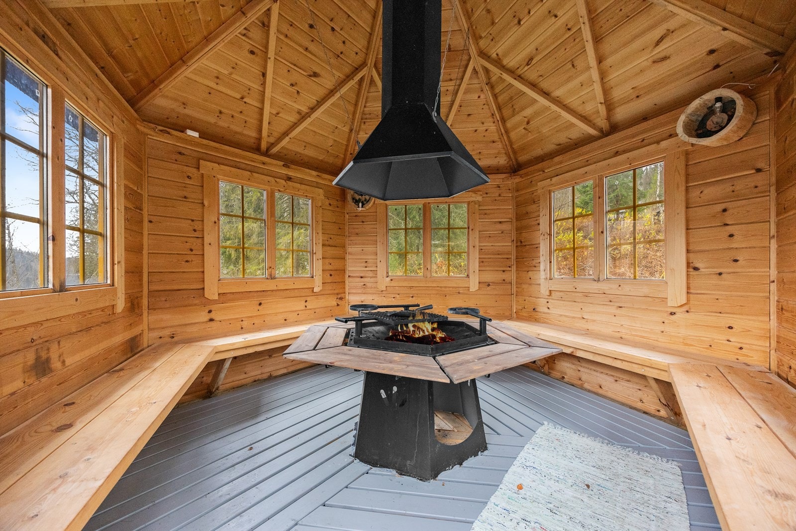 Her kan du invitere familie og venner til en hyggelig kveld. Galleribilde