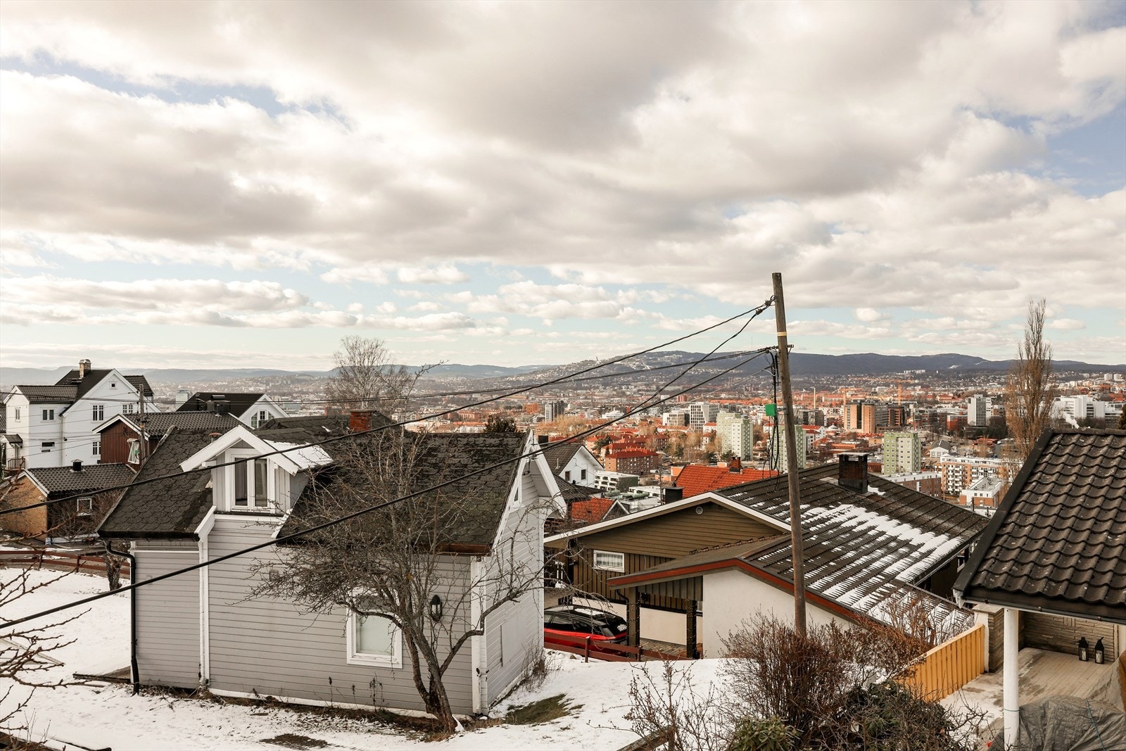 Flott utsikt fra eiendommen Galleribilde