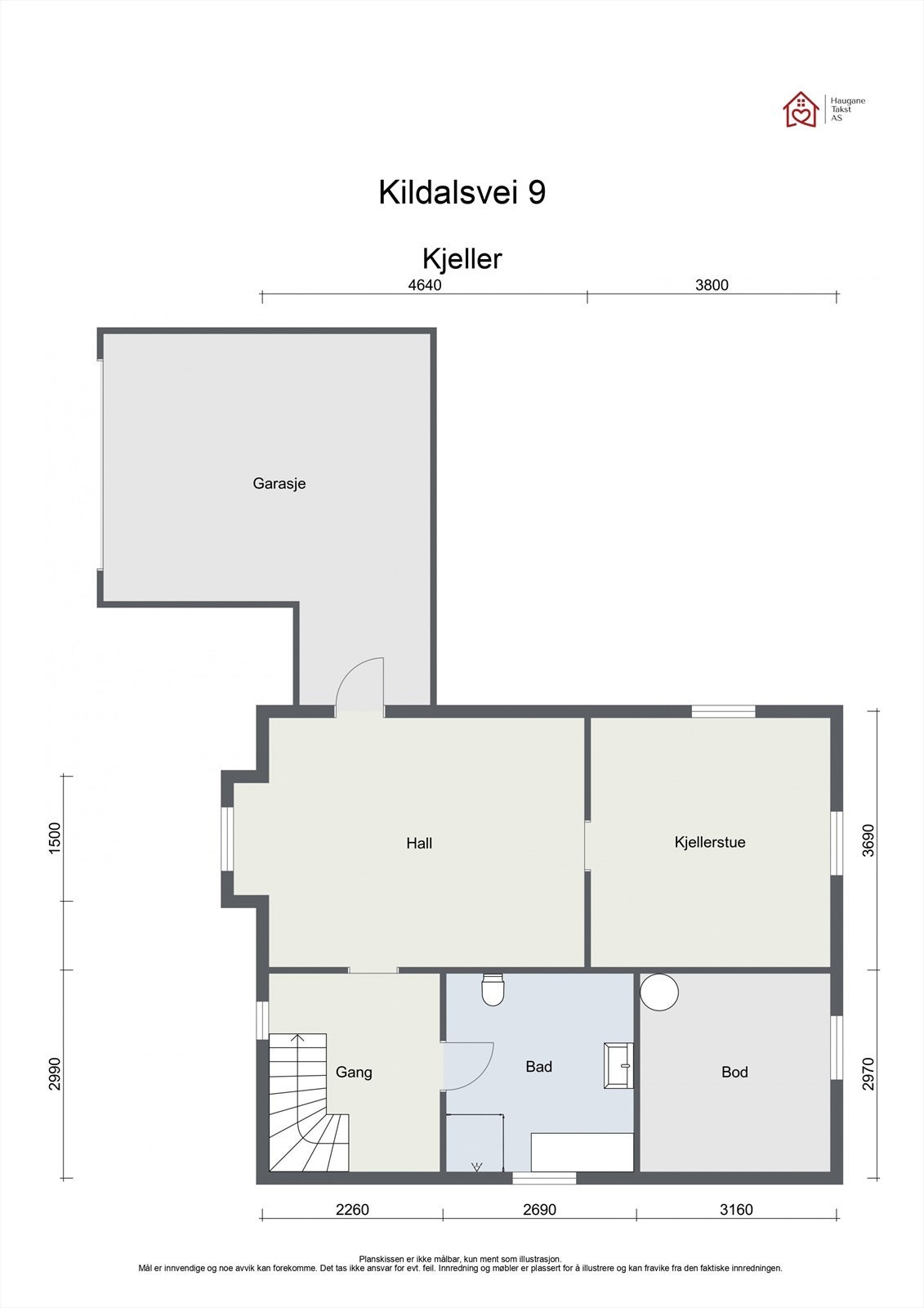 Plantegning - Kjeller Galleribilde
