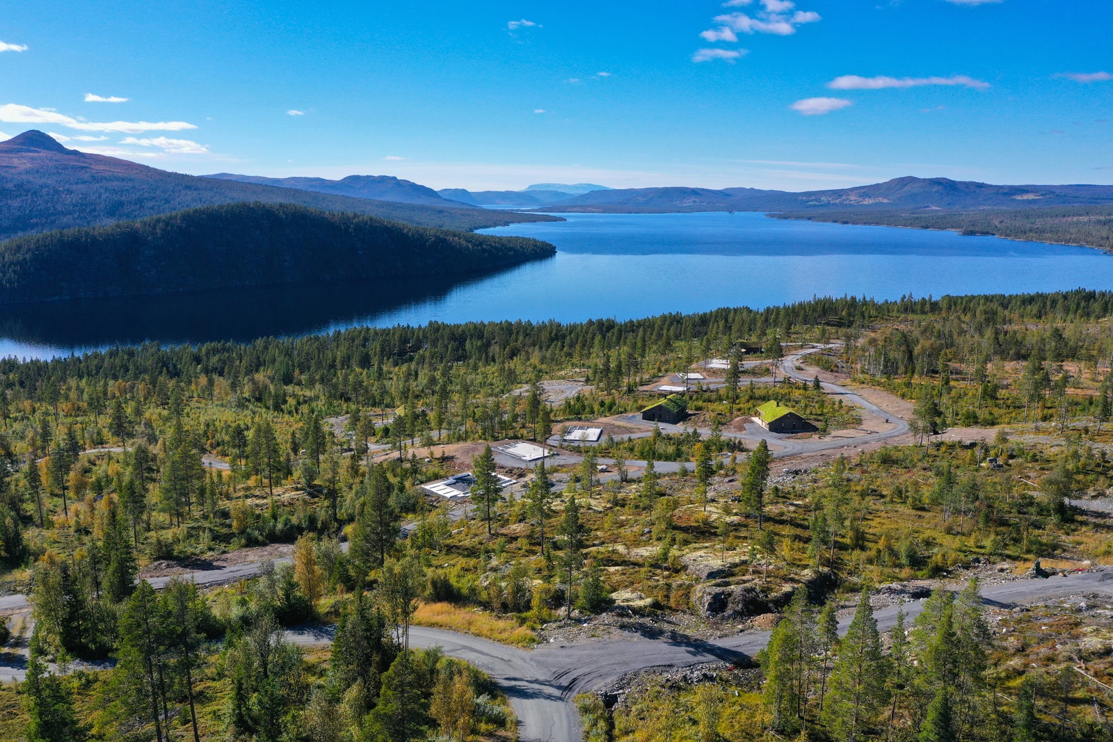 Tomt 30 ligger øverst i feltet med fantastisk utsikt Galleribilde