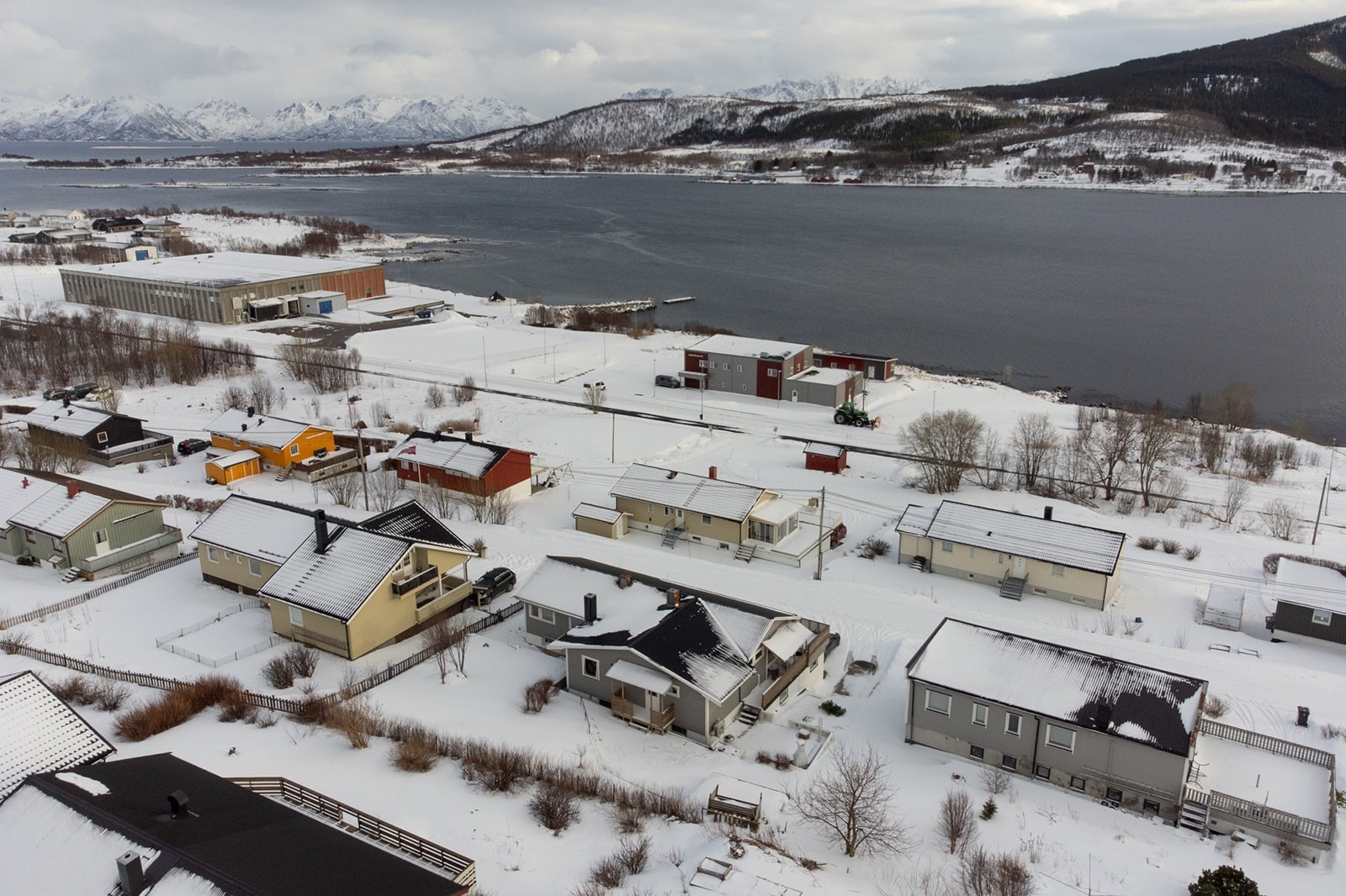 Dronebilde Galleribilde