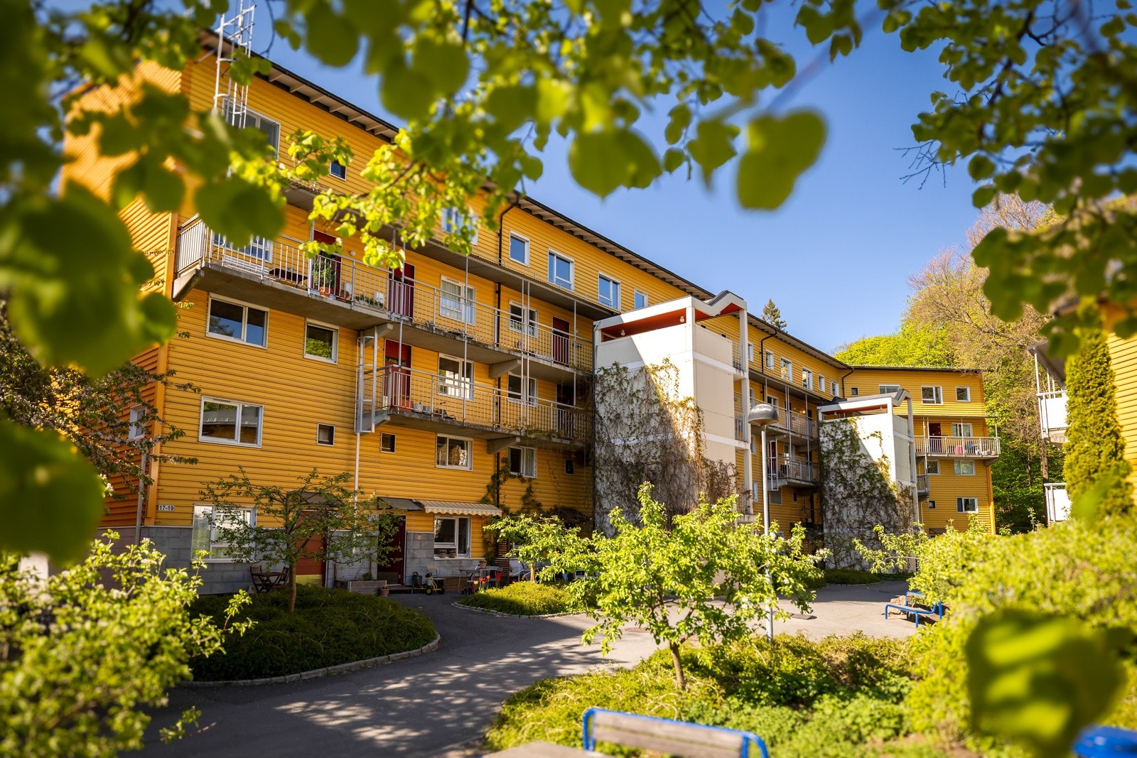 De bilfrie fellesområdene er barnevennlige og svært innbydende - perfekt for familier med barn Galleribilde