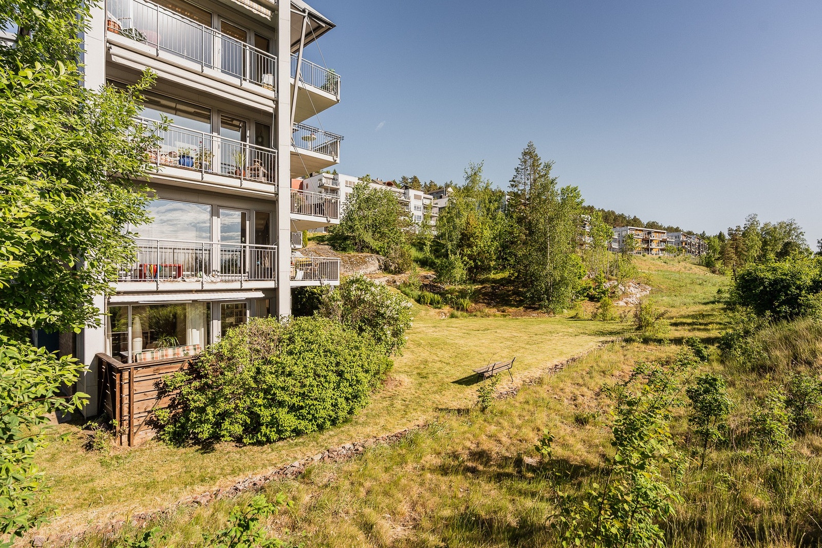 Fine lekeområder sommer som vinter. Galleribilde