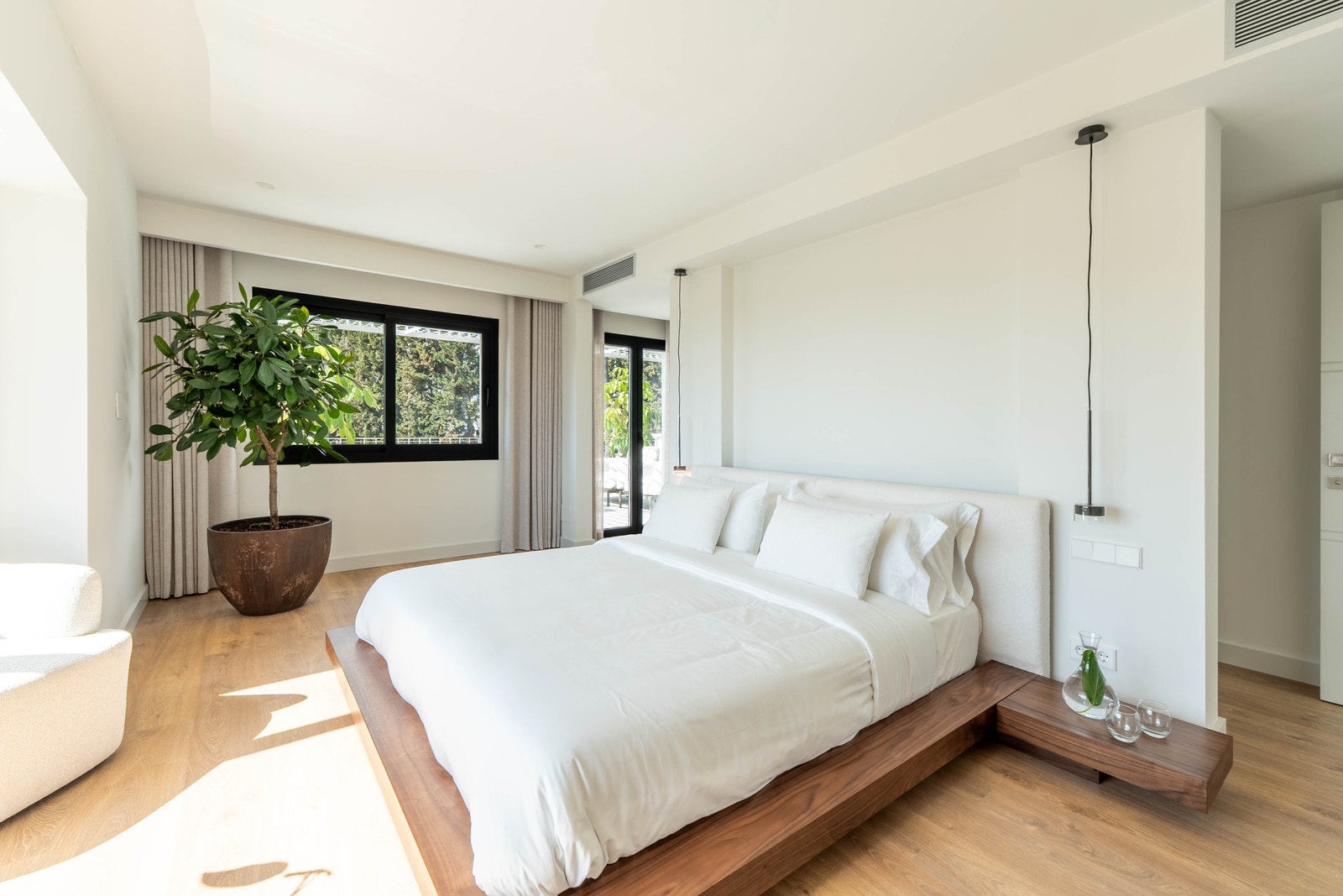 Dette soverommet gir deg ro. Galleribilde