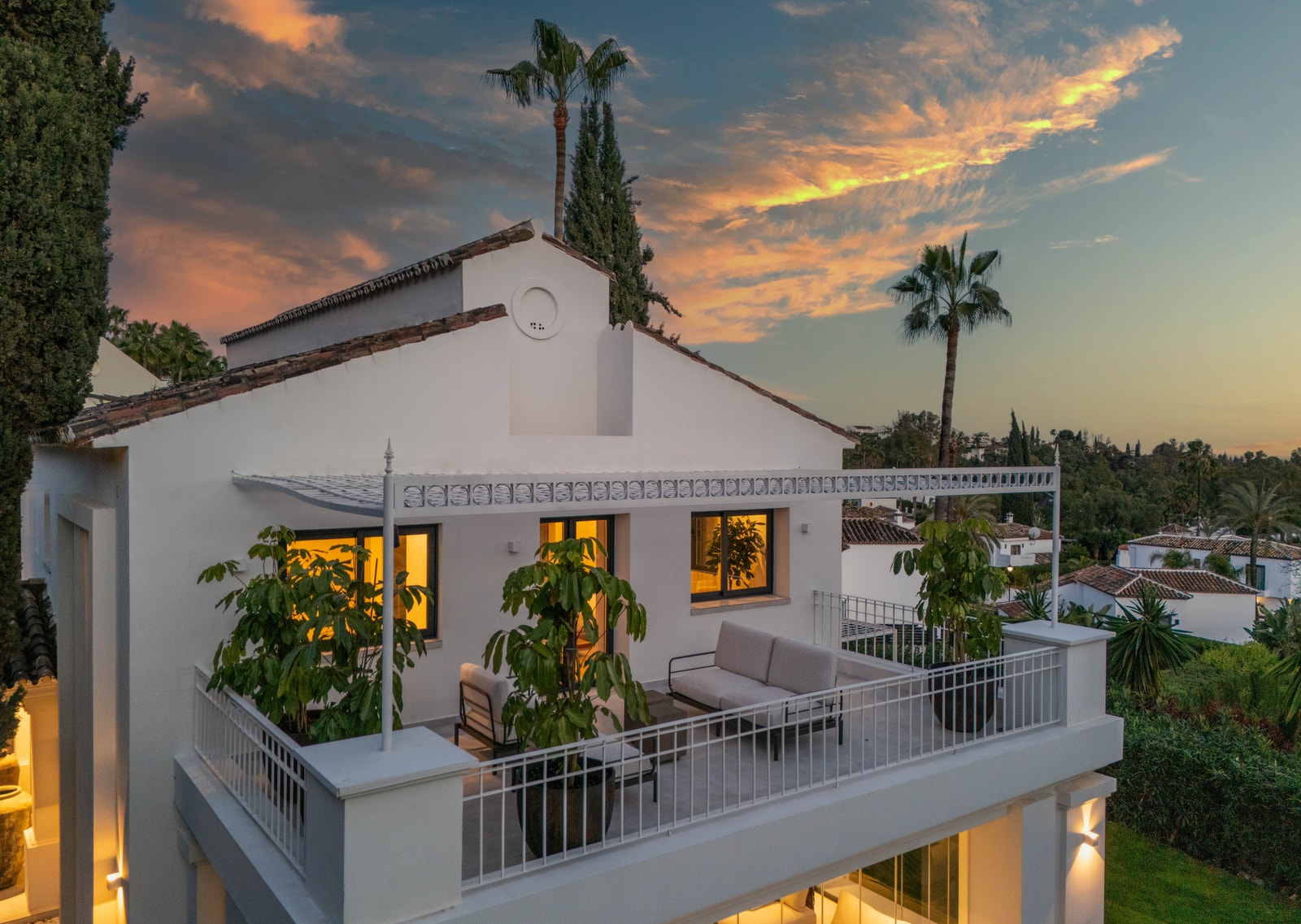 Kvelds stemning. Galleribilde