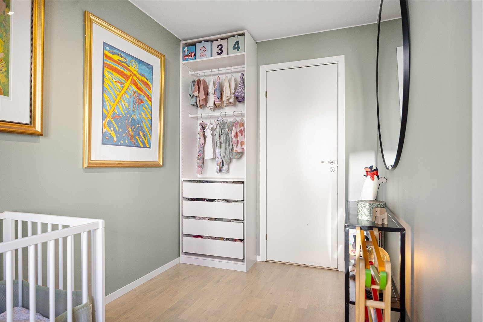 Soverommet er nymalt i 2024. Galleribilde