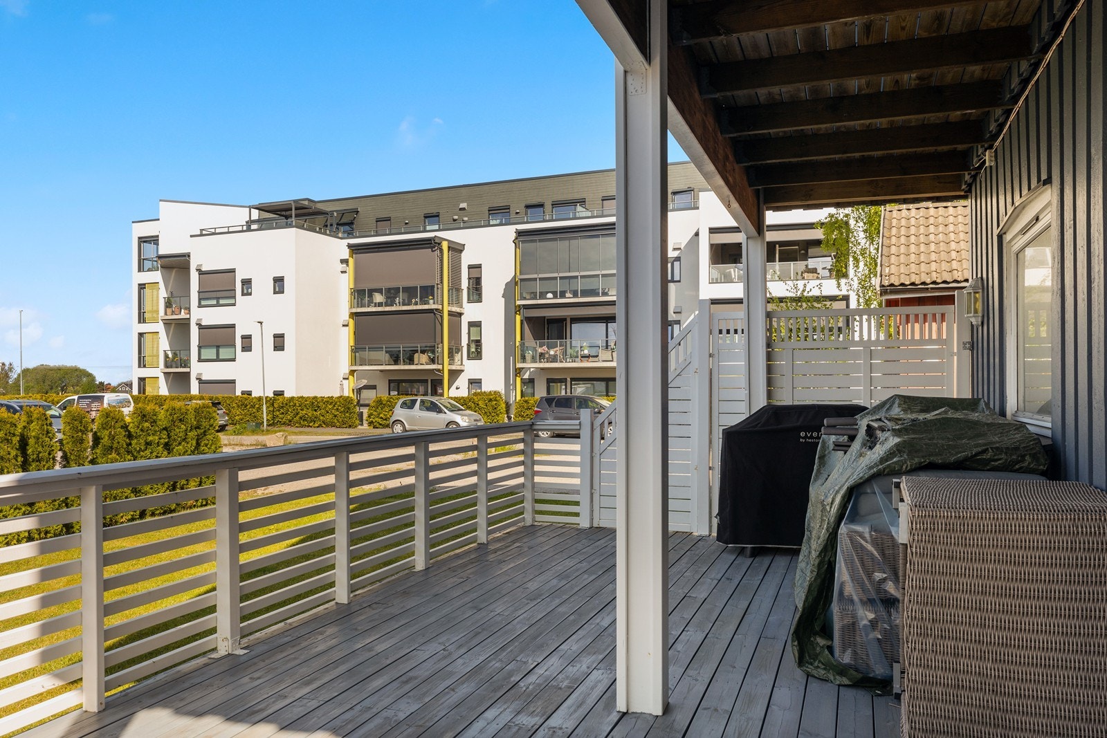 Verandaen har flere møbleringsmuligheter. Galleribilde