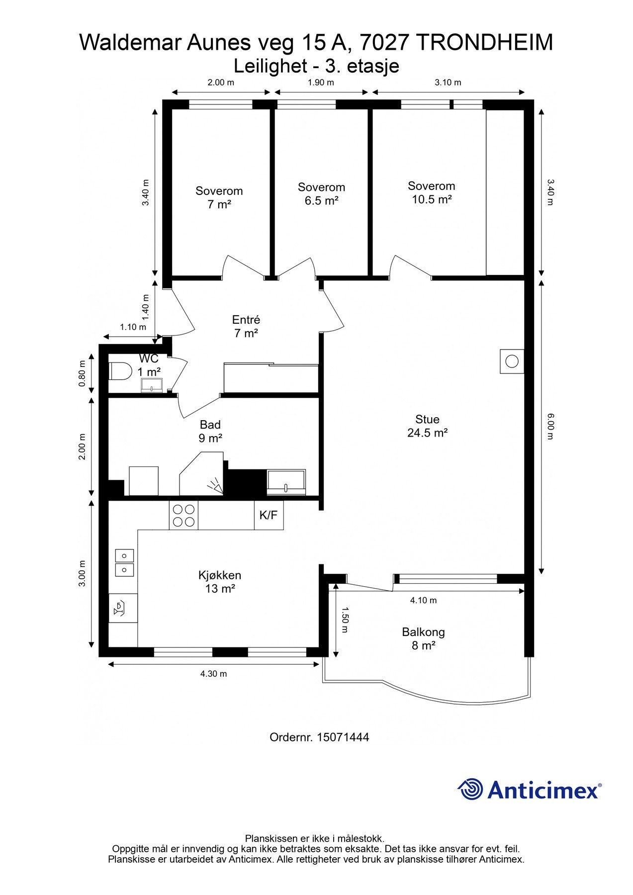 Plantegning. Galleribilde