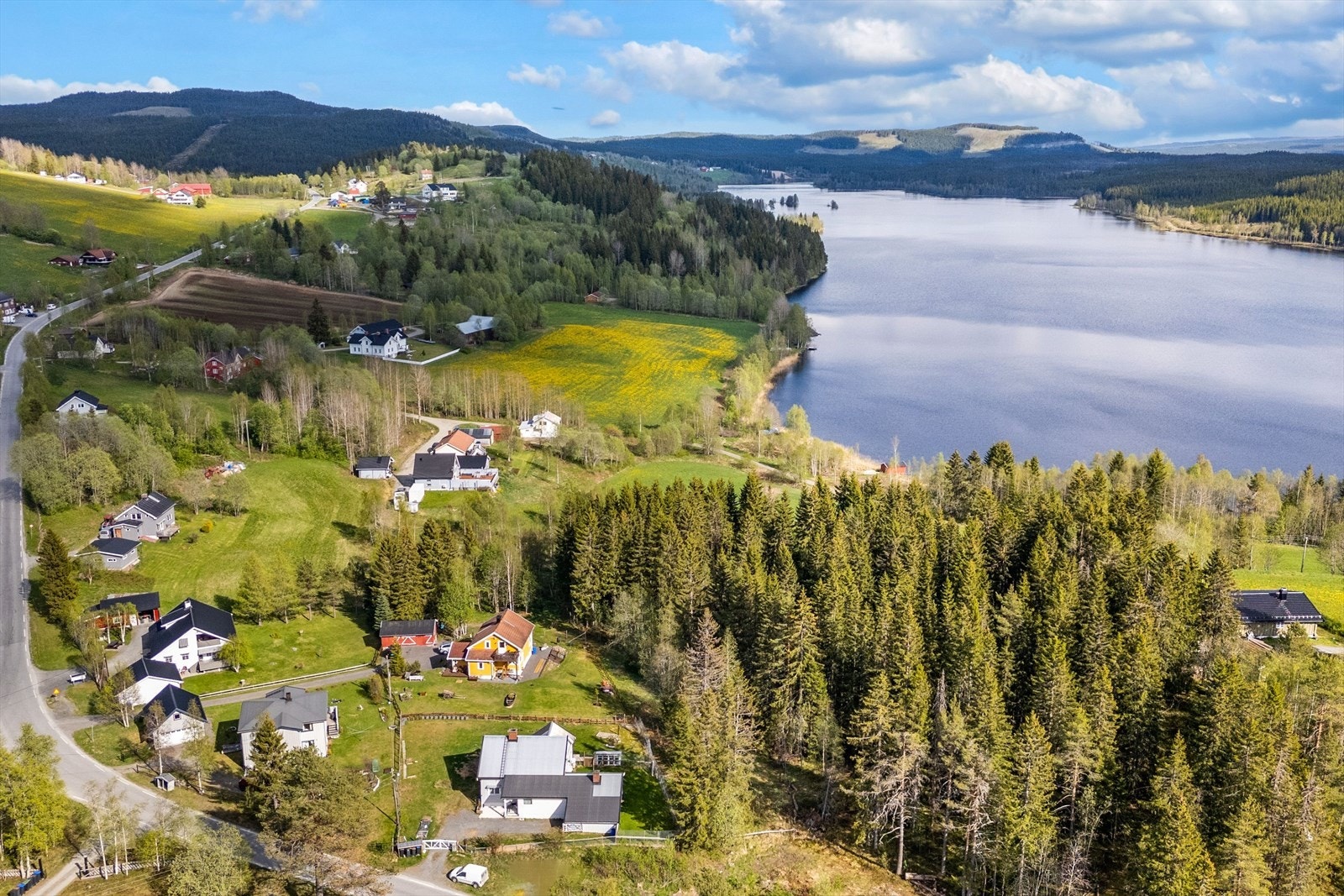 Nærområdet med Landåsvatnet Galleribilde