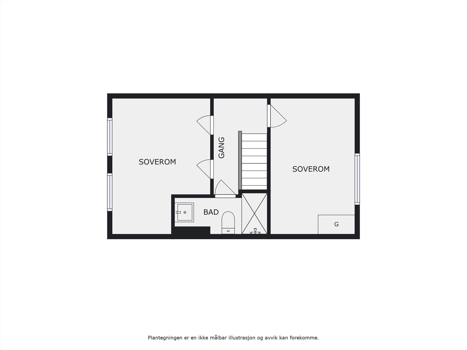Plantegning - 2. etasje Galleribilde