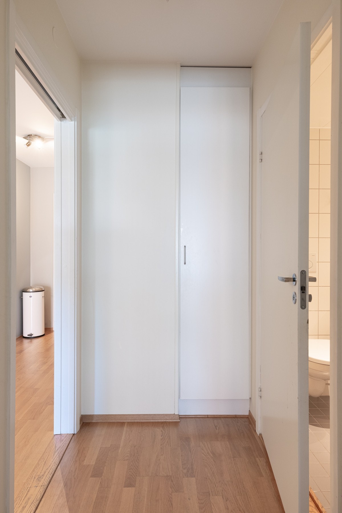 Mellomgangen byr på godt med ekstra oppbevaringsmuligheter. Galleribilde