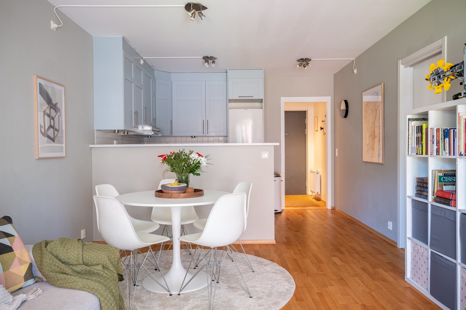 Det er også plass til spisebord. Galleribilde